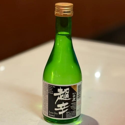 Hakushika Chokara (extra dry).