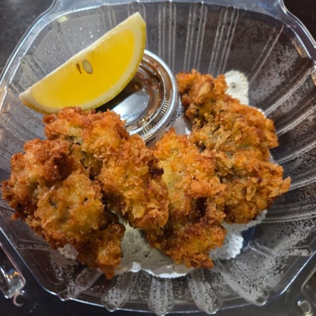 Oyster Tempura (AP).