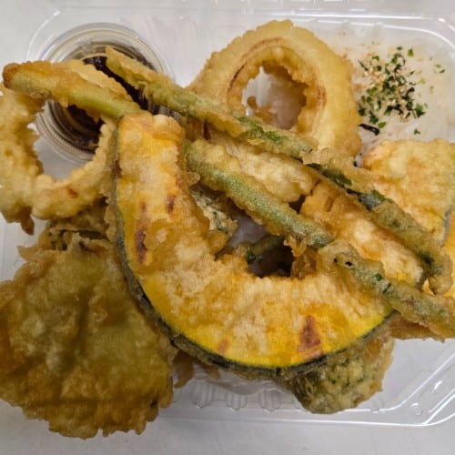 Veggie Tempura (D).