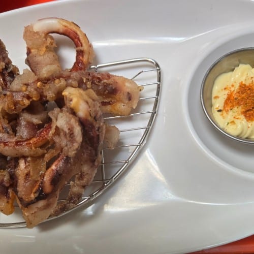 Deep Fried Ika Geso (AP).