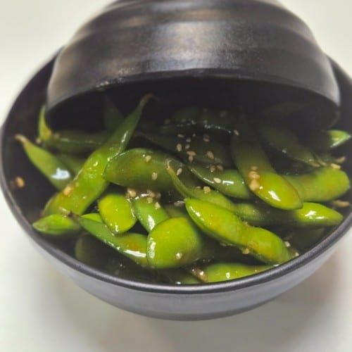 Spicy Edamame (AP).