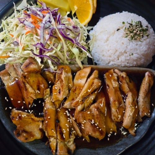 Chicken Teriyaki (D).